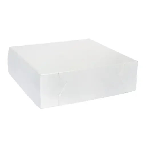 [CBWC825] Cake Box White 8x8x2.5in
